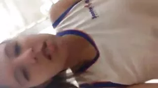 Su botları çorap türbanlı gizli çekim video